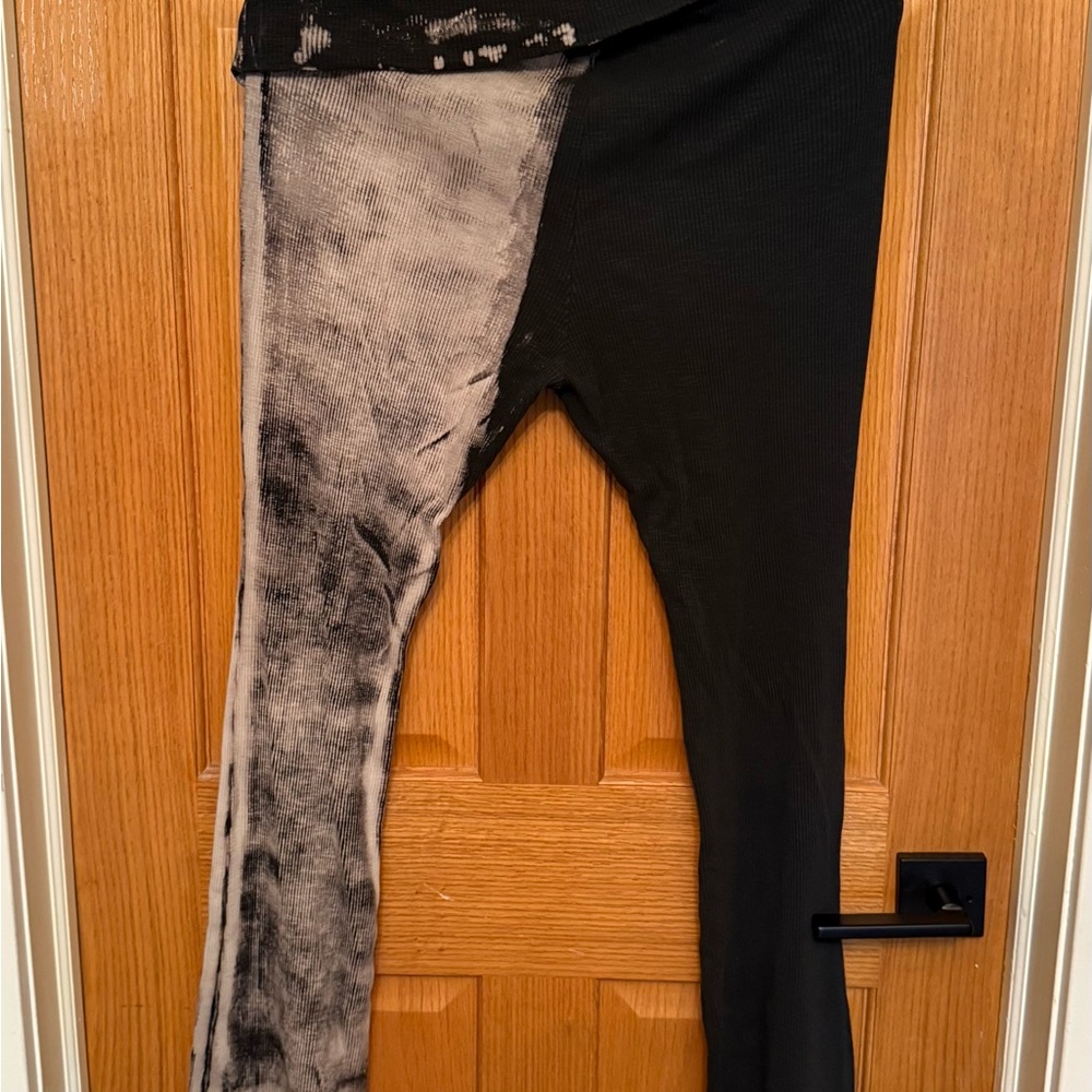 Zara Kids Black and Gray Leggings